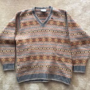 Men’s Vintage 100% wool Sweater